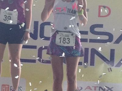 Isabela Morelli - 3ª colocada na categoria e ao seu lado Andrea Vidal - 1ª colocada na categoria e nossa colega de profissão (Equipe Dellas)